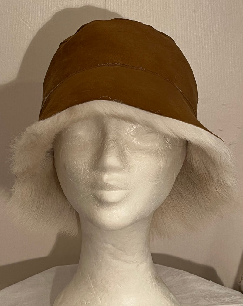 Tuscan lambskin buckethat